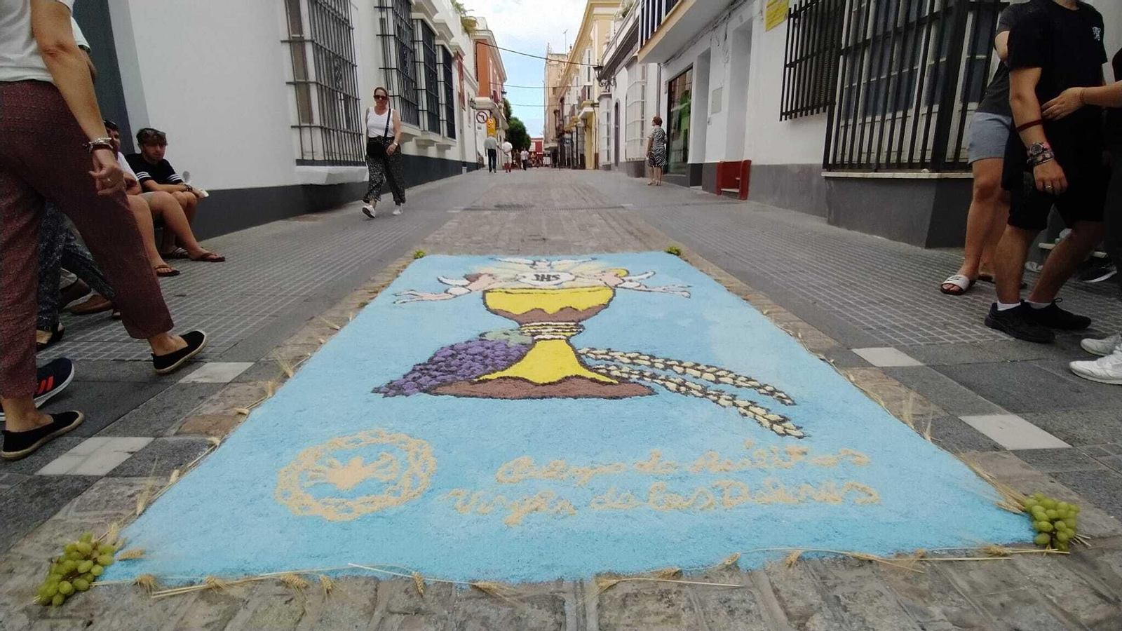 Los altares y alfombras del Corpus en San Fernando