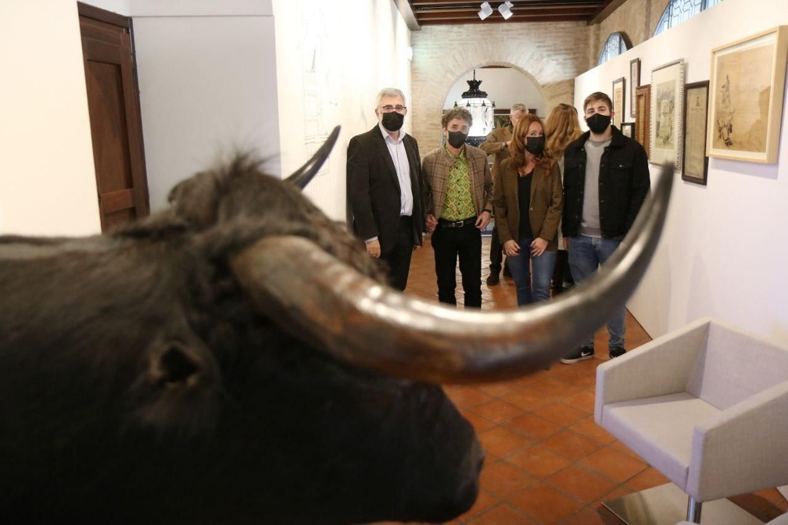 Inauguración de la muestra.