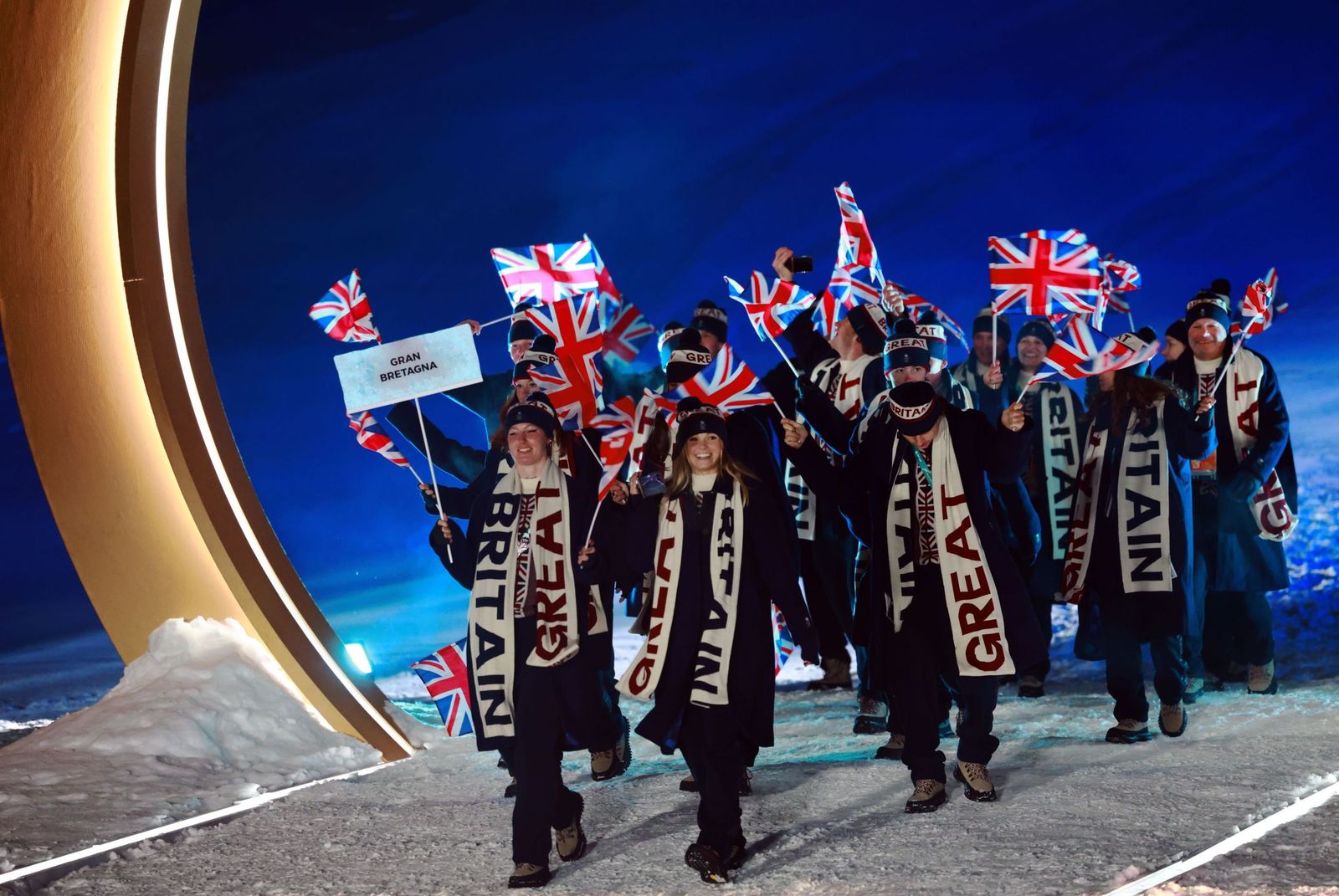 Las fotos de la inauguración de los Juegos Olímpicos de invierno de 2026