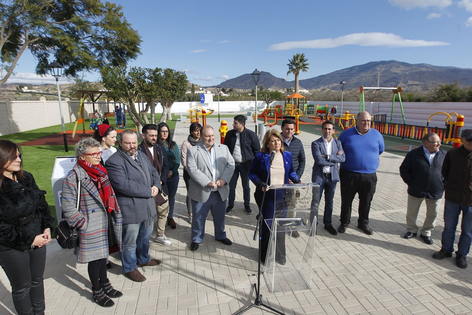 Fotogalería inauguración Parque de las Familias. Gádor