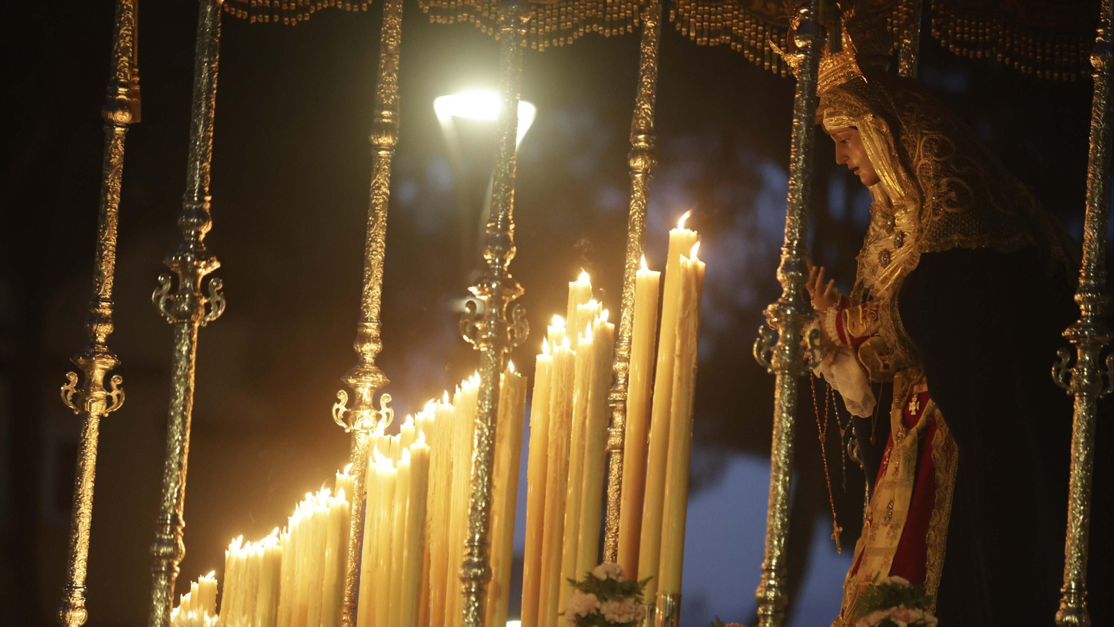 La Magna Mariana de Algeciras por el Parque María Cristina, en imágenes