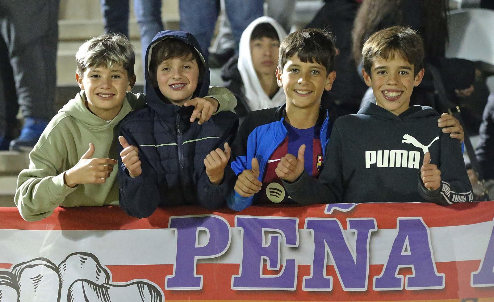 Búscate en el Nuevo Mirador durante el Algeciras - Atlético de Madrid B