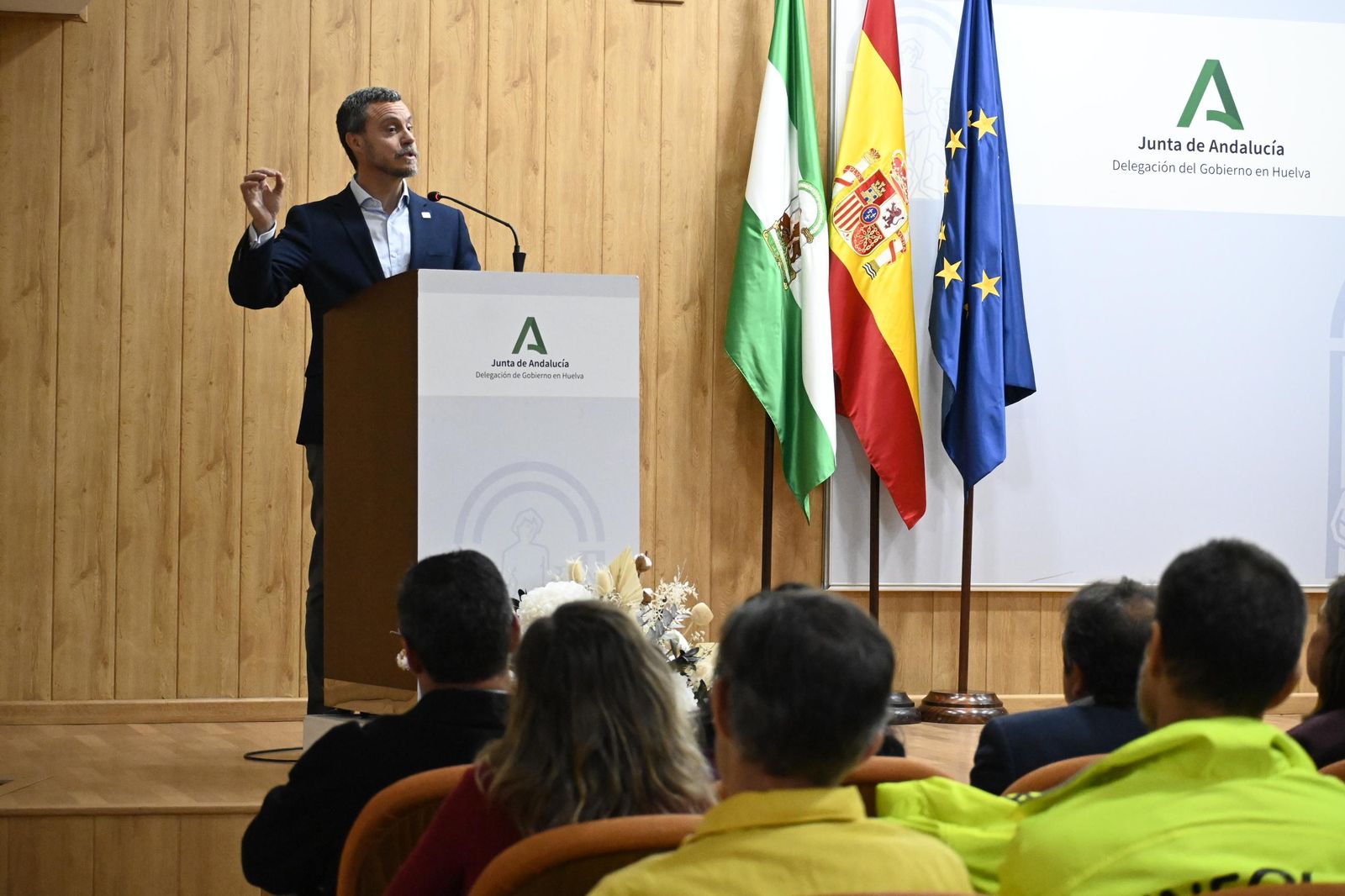 Imágenes del reconocimiento a las entidades que participaron en la emergencia de Cueva de la Mora