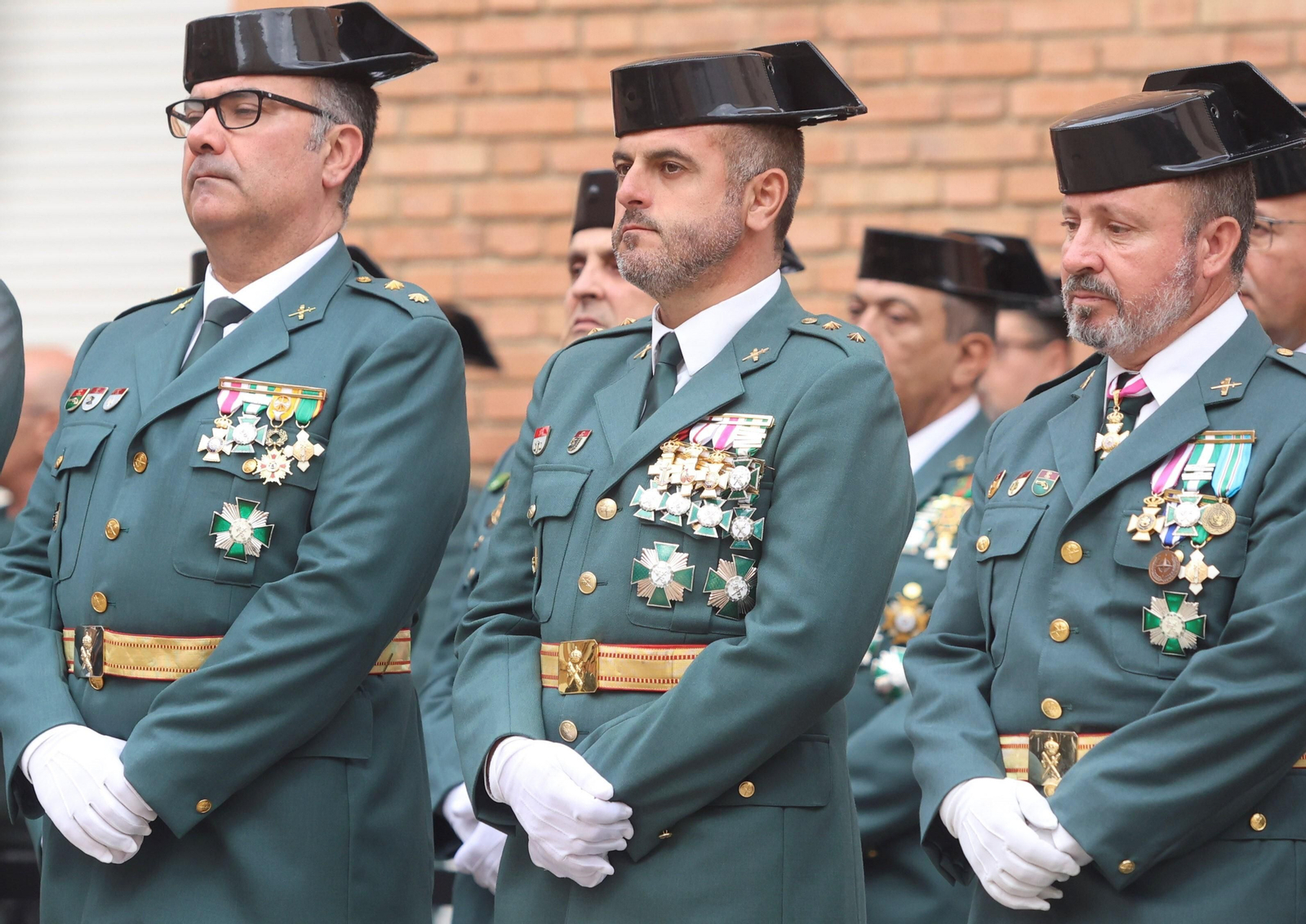 La Guardia Civil de Málaga homenajea a los agentes retirados en su 179 aniversario