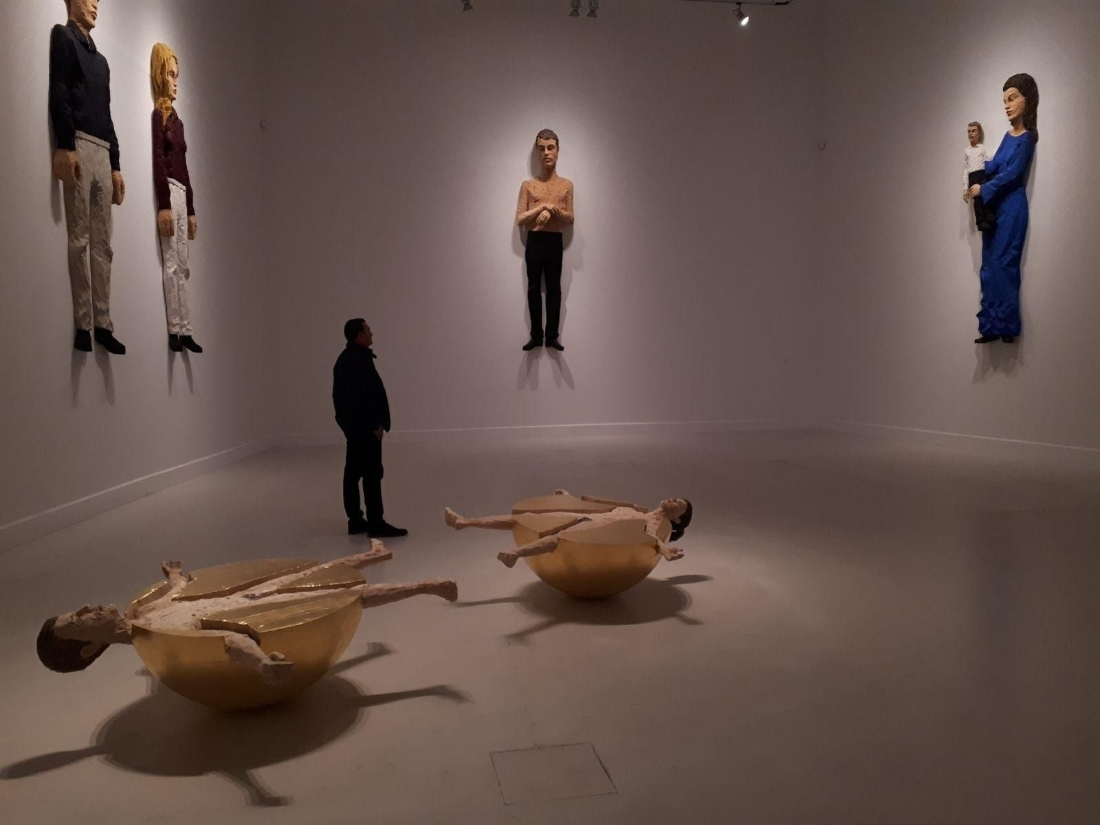 Esculturas de Stephan Balkenhol en la nueva exposición del CAC.