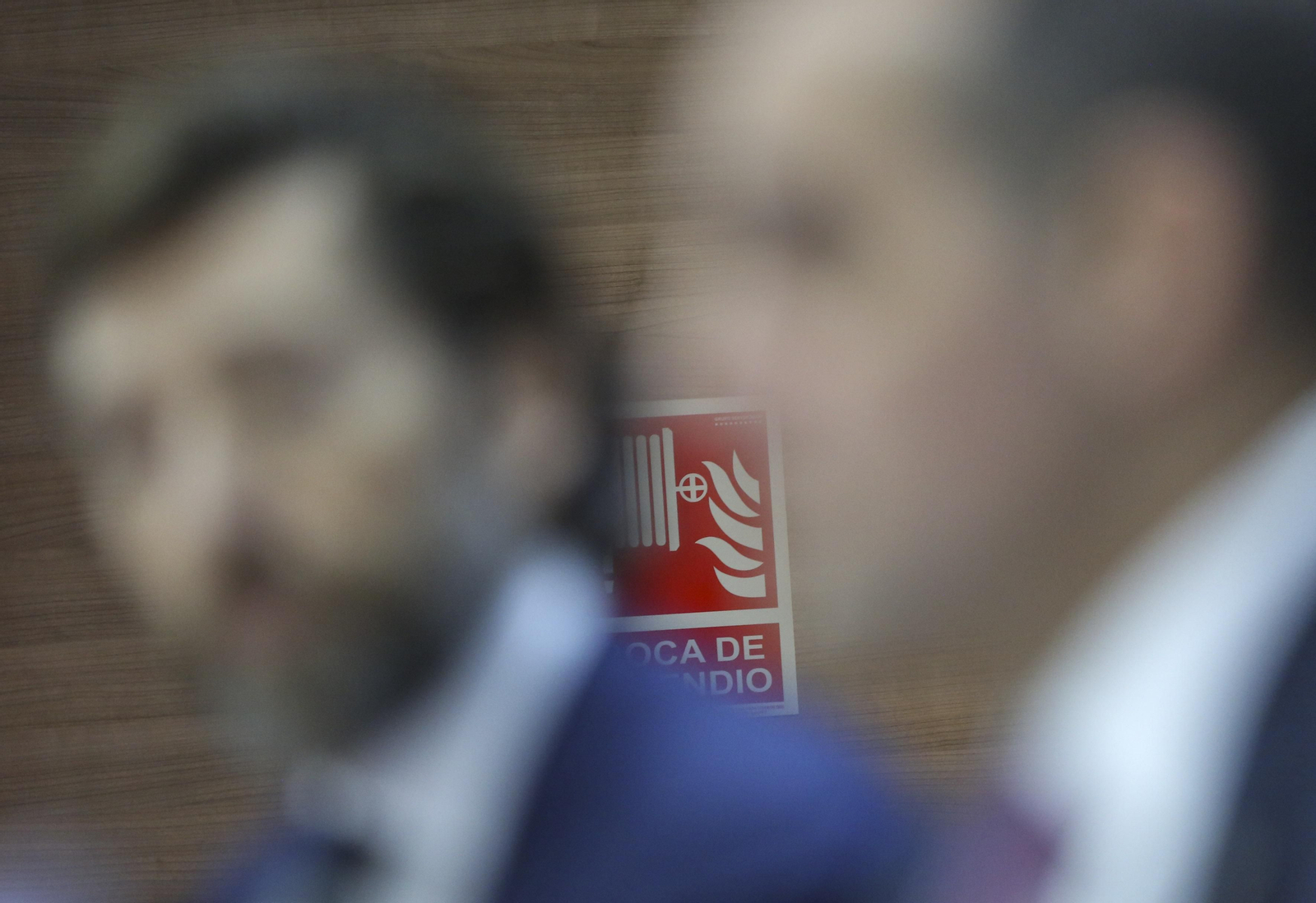 La rueda de prensa de Richard Shaheen, en fotos