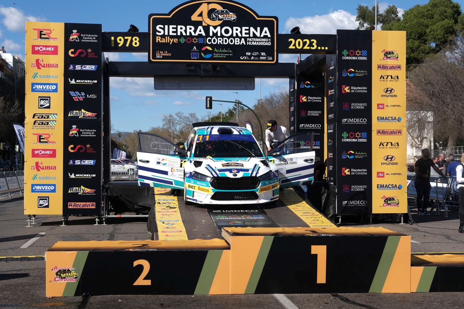 Rallye Sierra Morena 2023: las mejores fotos de la entrega de premios final