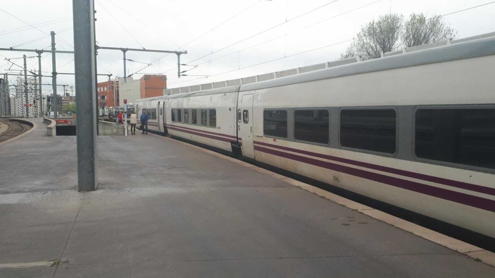 El tren Madrid-Algeciras, tras salir de Atocha