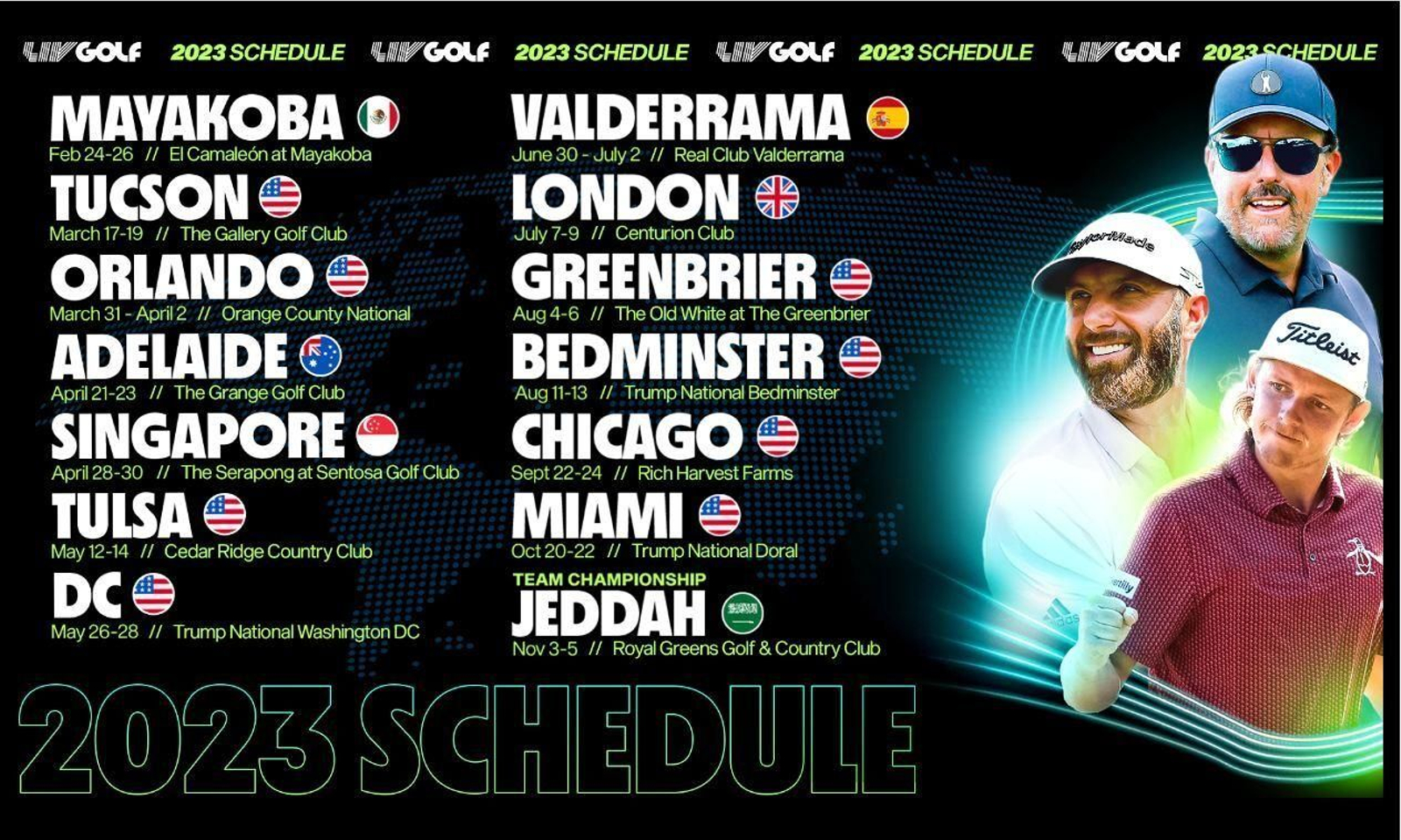 Valderrama se suma al futuro del golf