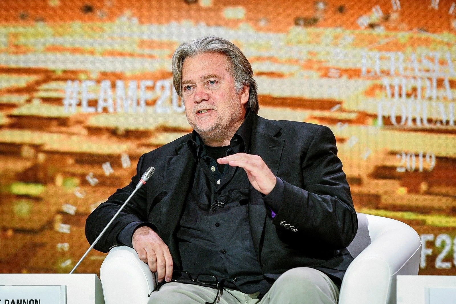Steve  Bannon, exasesor del presidente de EEUU, Donald Trump.