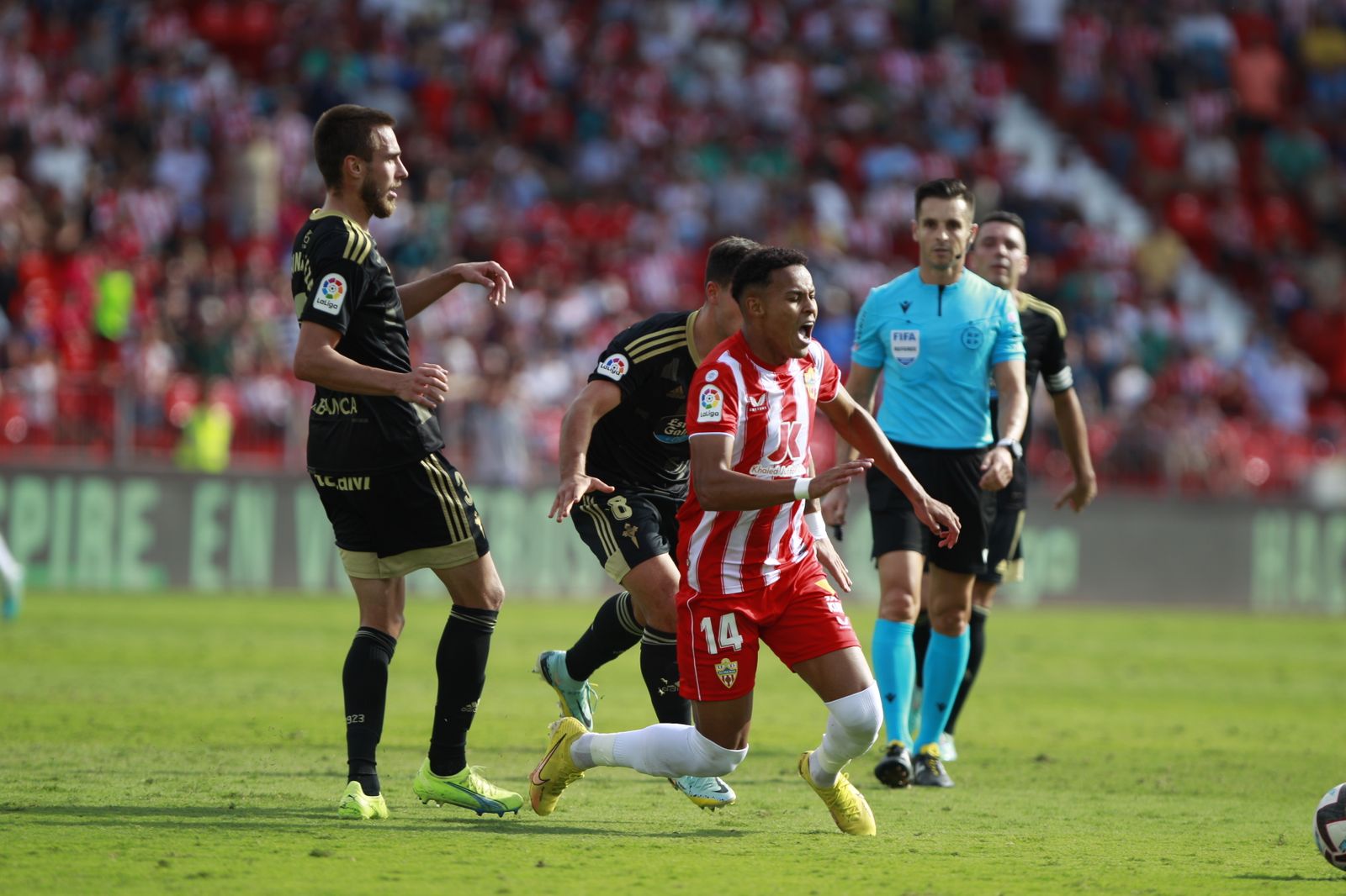 Fotogalería del partido U.D. Almería-R.C. Celta de Vigo