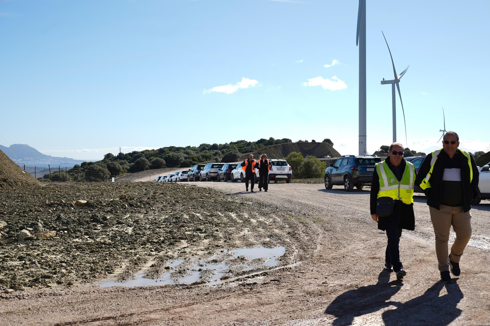 Las fotos de la inauguración de los parques eólicos El Padrón y Cerro Cabello de Los Barrios