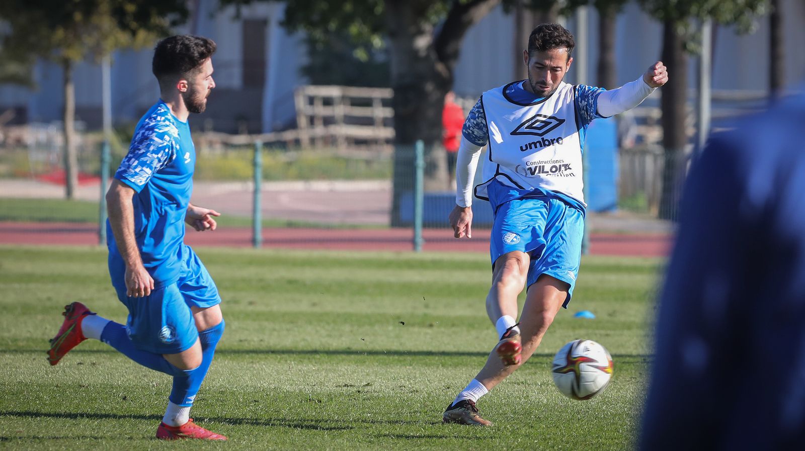 Entrenamiento del Xerez DFC en el Pepe Ravelo
