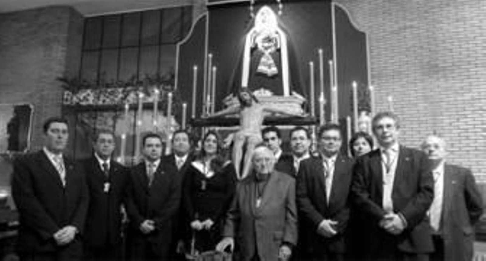 Convivencia de los costaleros de la Buena Muerte.