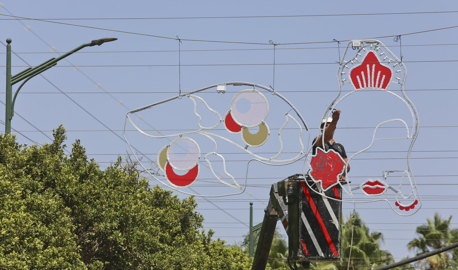 Cuenta atrás para la Feria de Málaga en el Real (fotos)