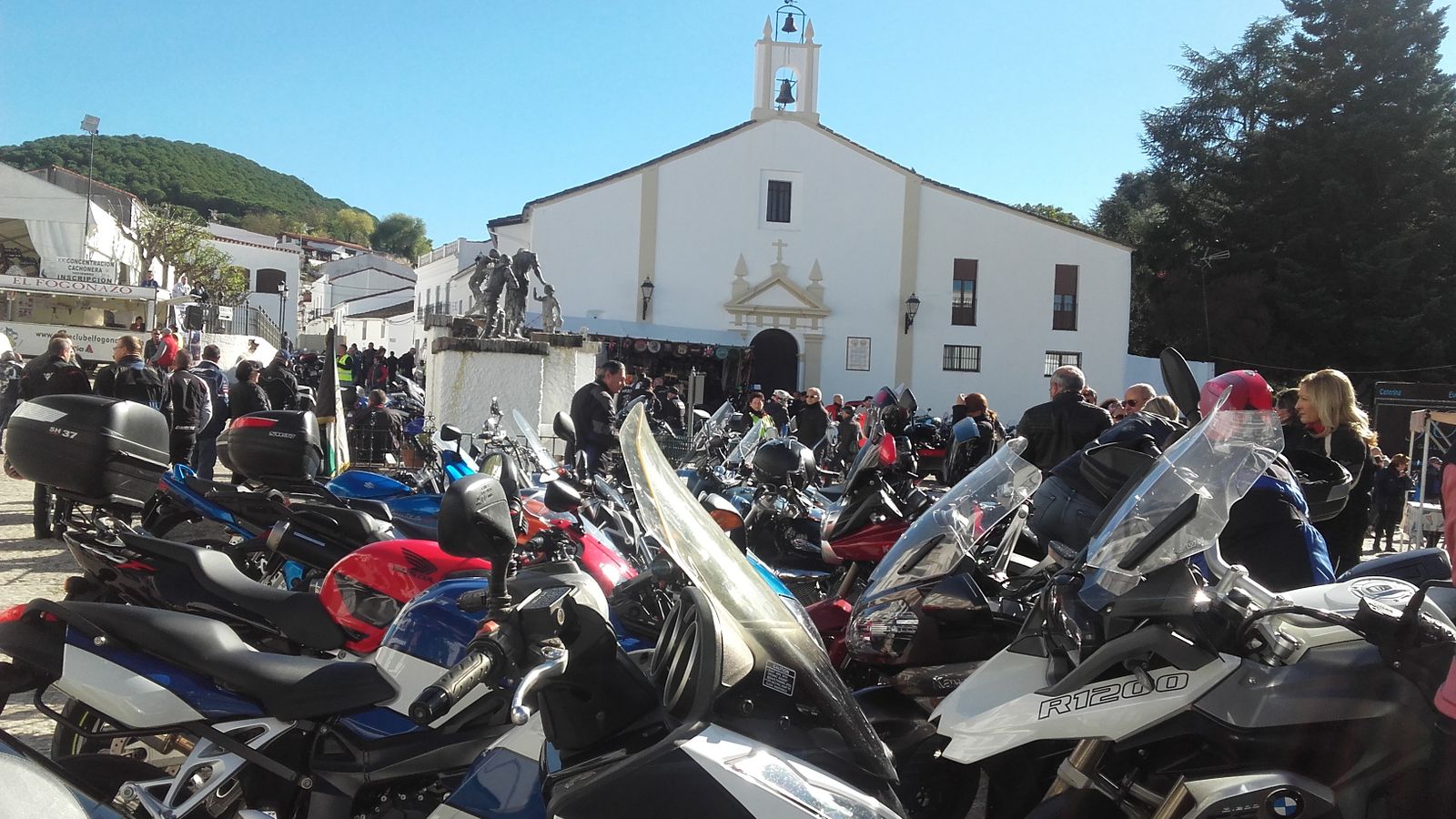 Concentración motera.