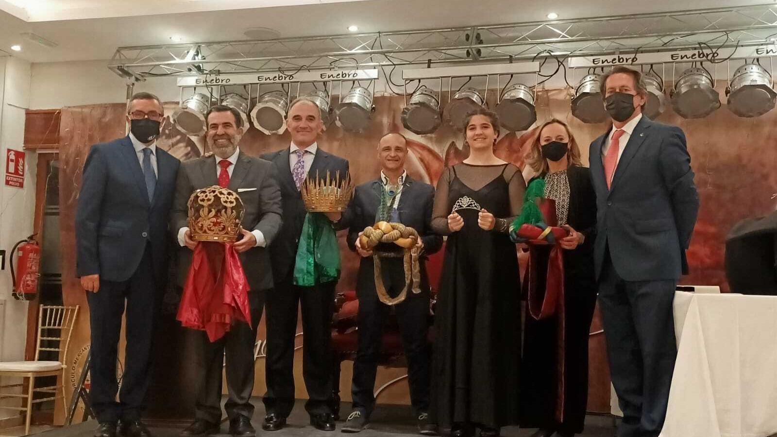 Coronación de los Reyes Magos del Círculo Mercantil.