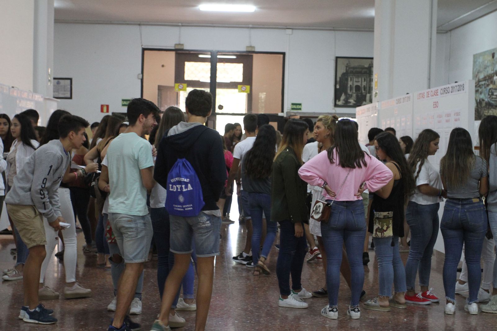 Inicio del curso en el Instituto La Rábida.