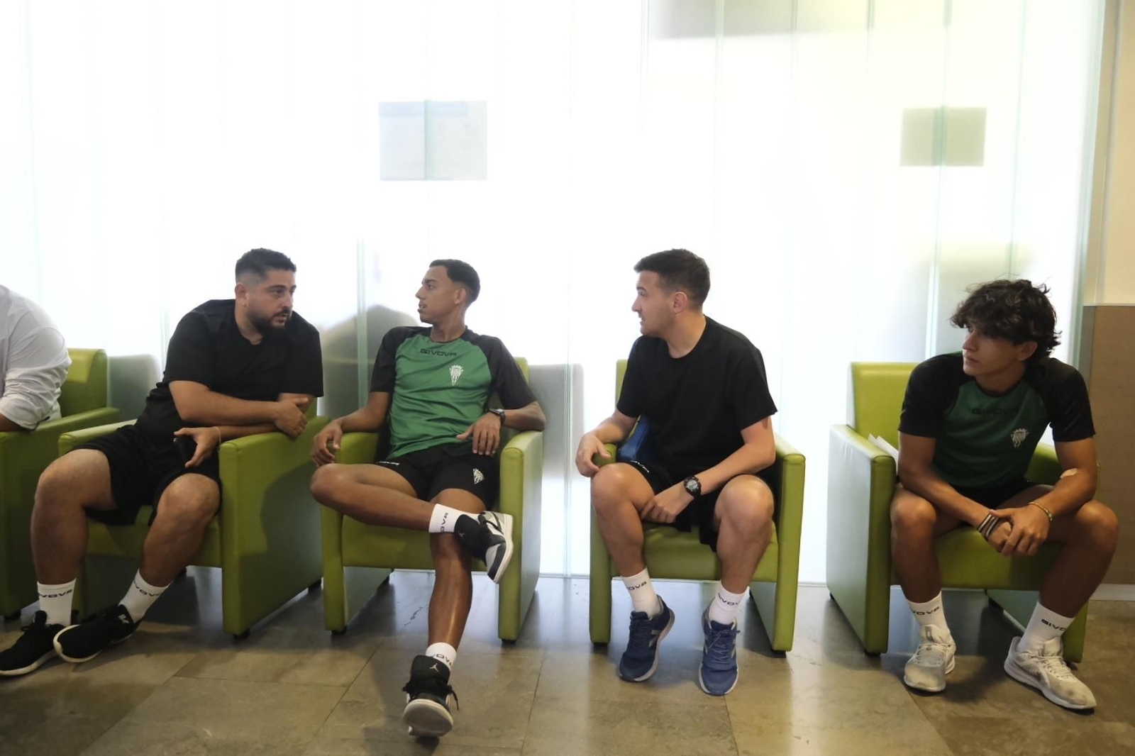 Los reconocimientos médicos del Córdoba Futsal, en imágenes