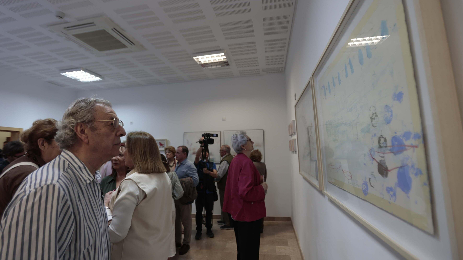 Las fotos de la inauguración de la exposición de Blanca Orozco "Lo que renace"