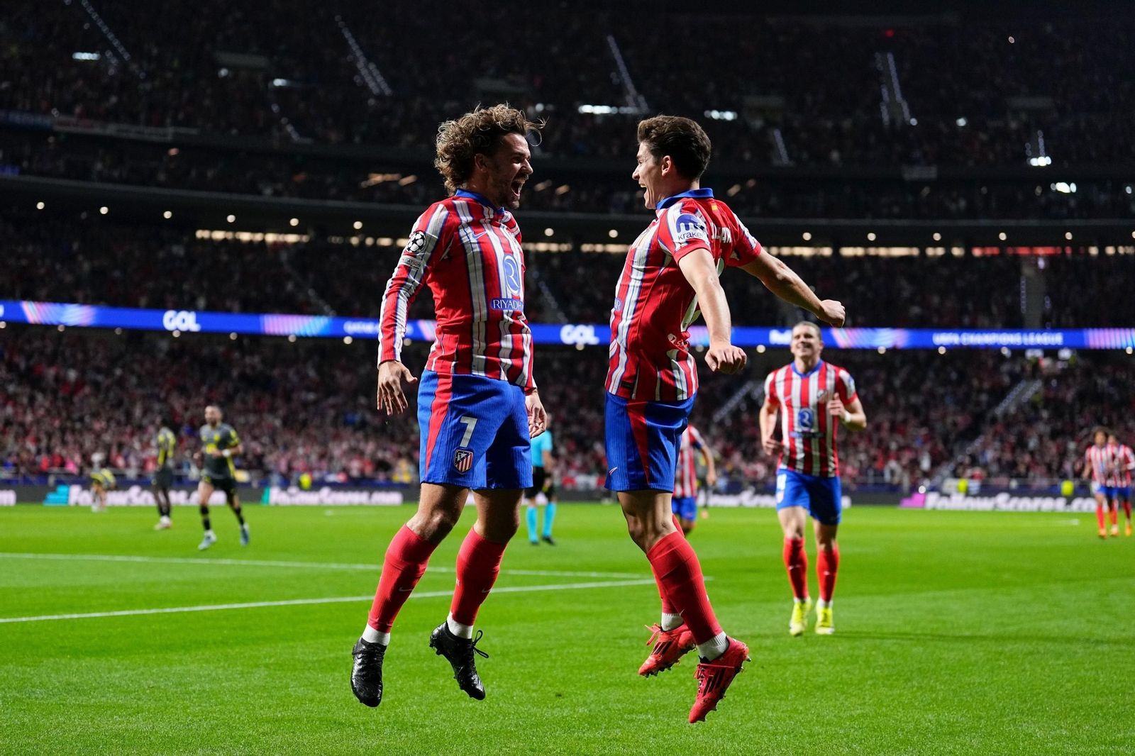 Las mejores imágenes del Atlético de Madrid en su duelo contra el Lille