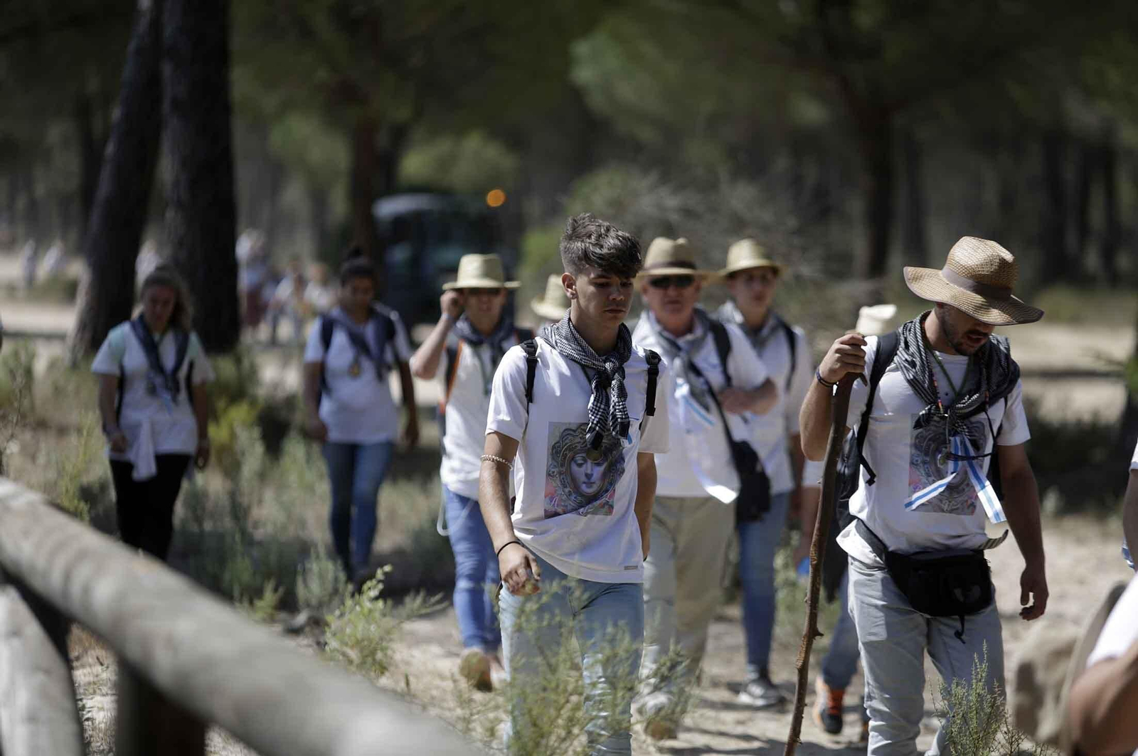 El Rocío 2023: Imágenes del Camino de la Hermandad del Rocío de Huelva