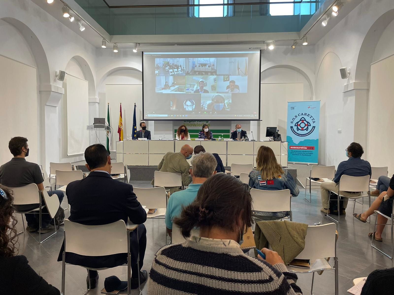 Un momento de la jornada en la UNIA.