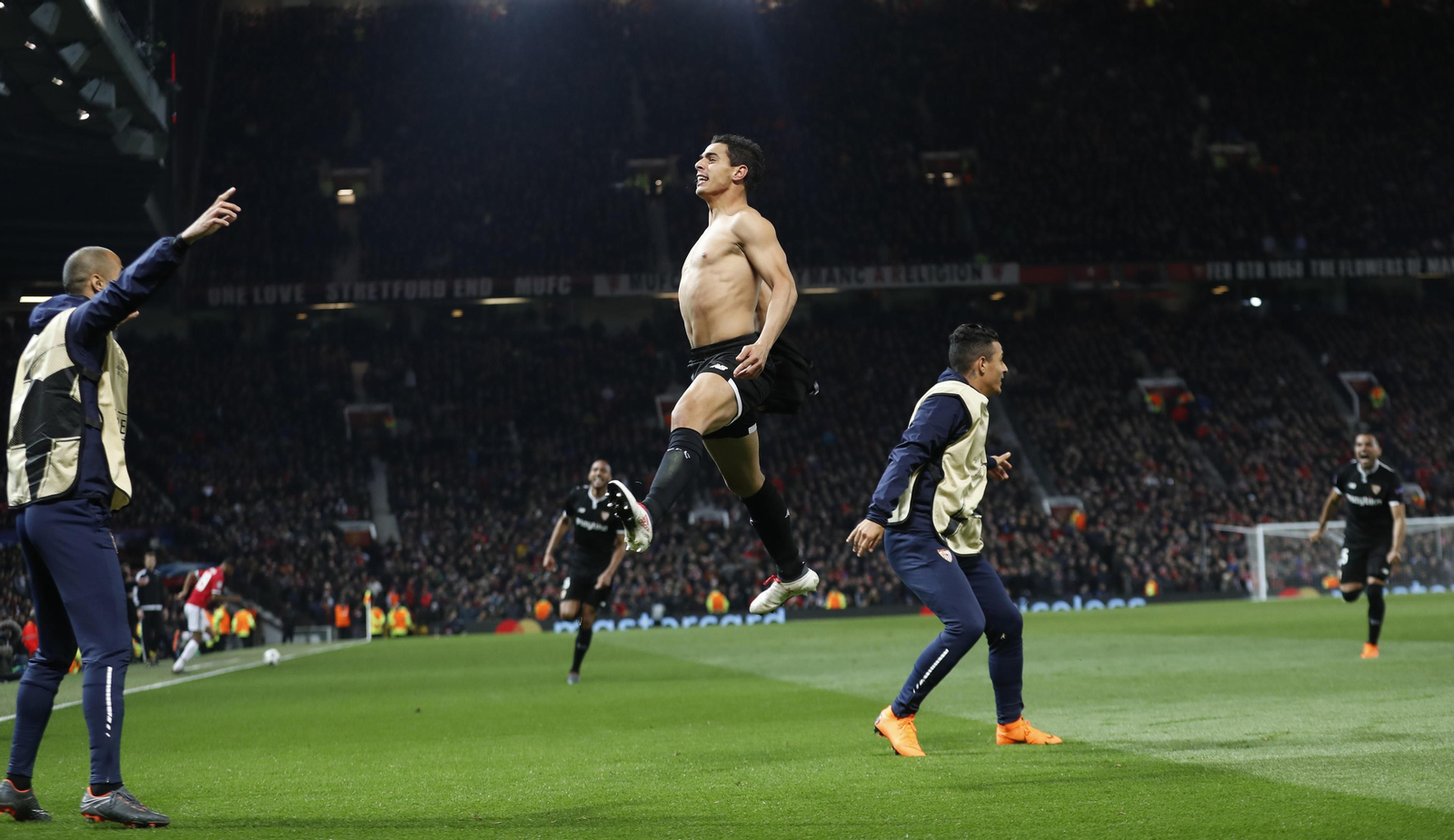 Las imágenes del Manchester United-Sevilla