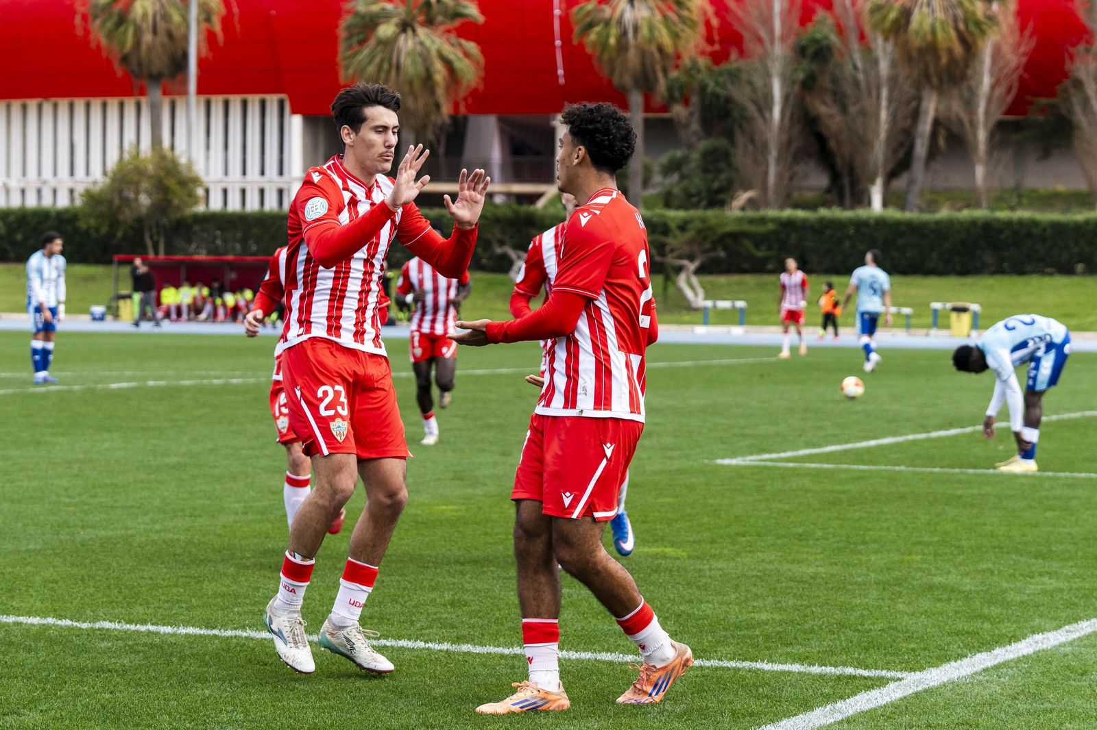 Las imágenes del Almería B y Atlético Malagueño en el Anexo de los Juegos Mediterráneos