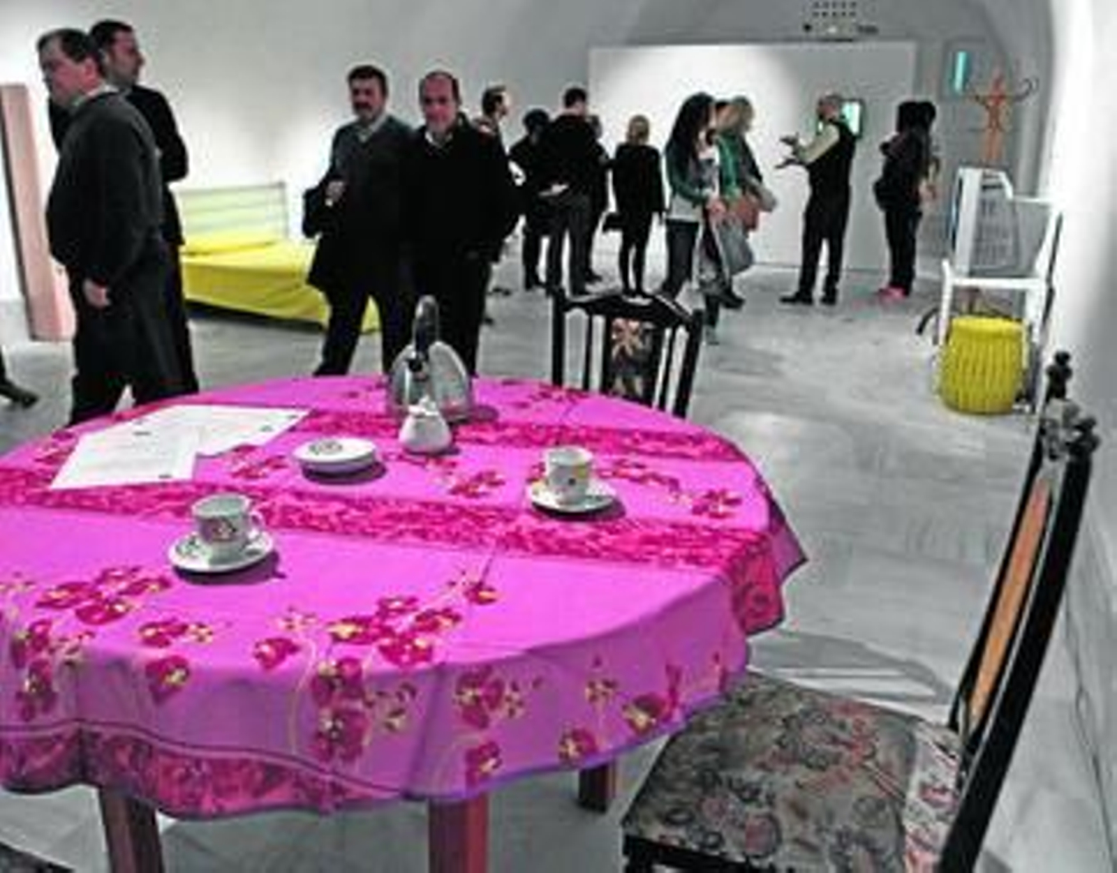 Inauguración de la muestra de vídeo arte cubano.