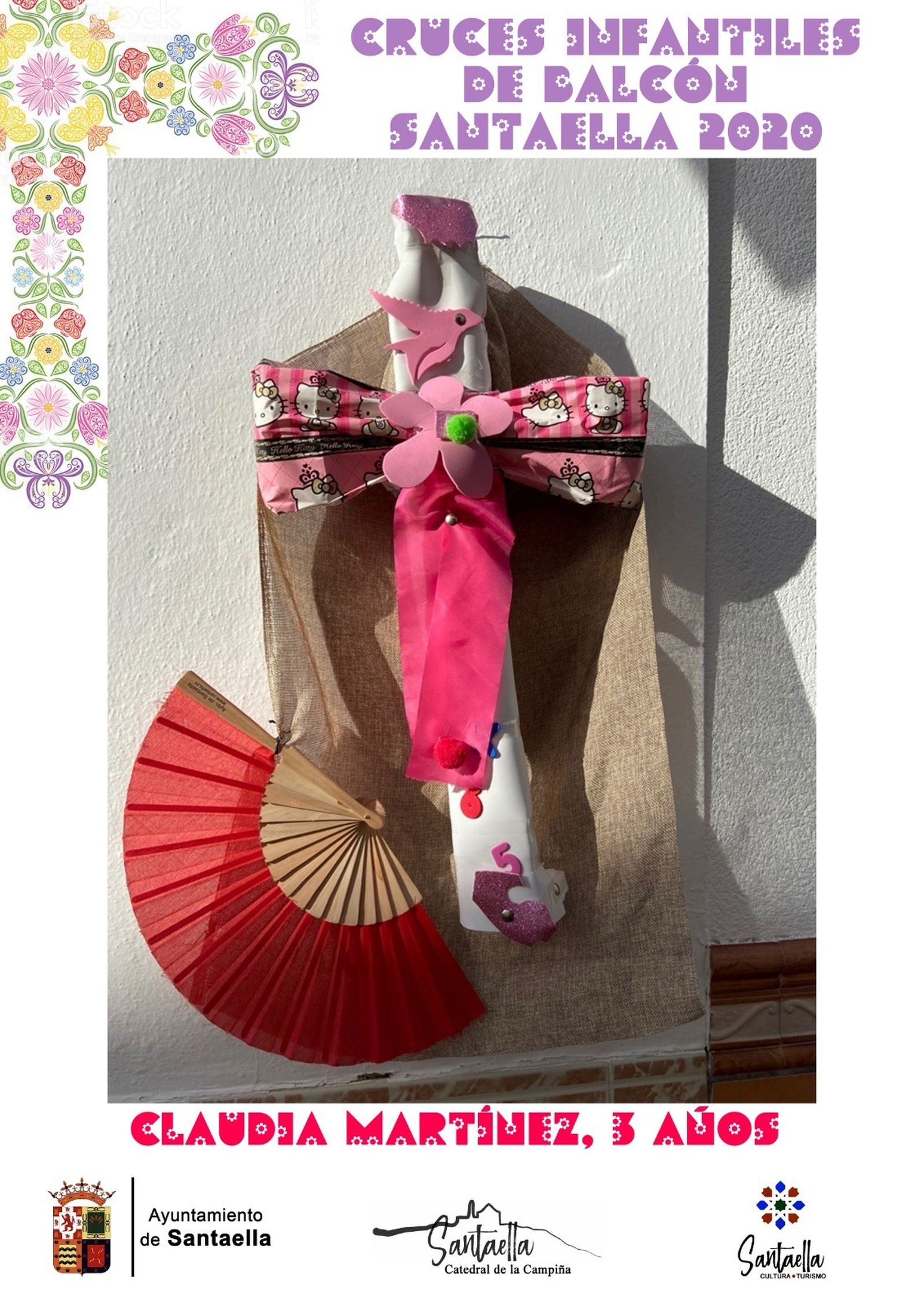 Así son las Cruces de Mayo de los niños de Santaella