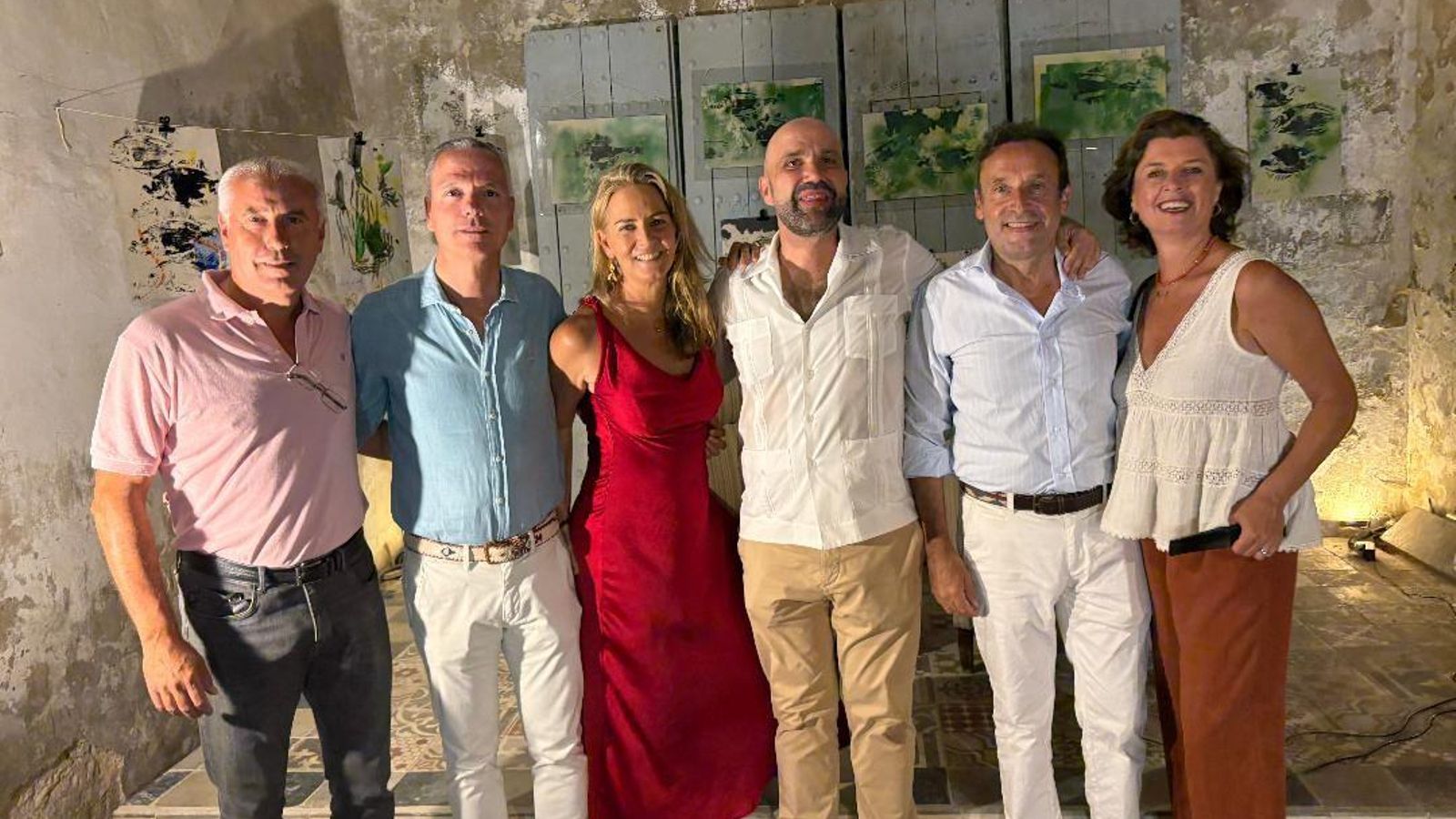 Manolo Rosa, Rafael Ríos, Sol Cruz-Guzmán, David del Cura, Honorio Aguilar y Paloma Ruiz Terry.