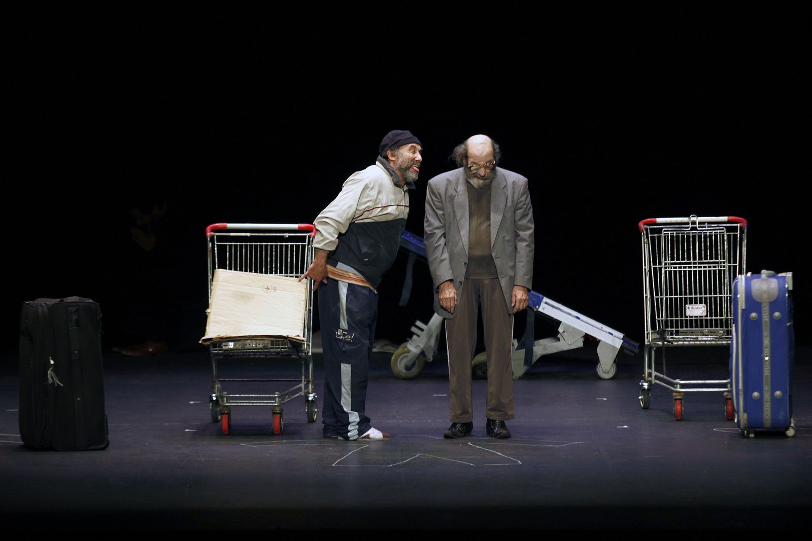 Una escena de la última propuesta teatral de La Zaranda.