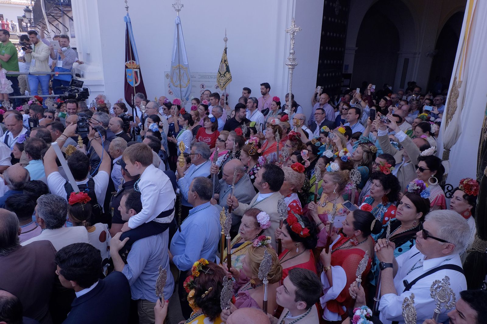 Las imágenes de las presentaciones en El Rocío