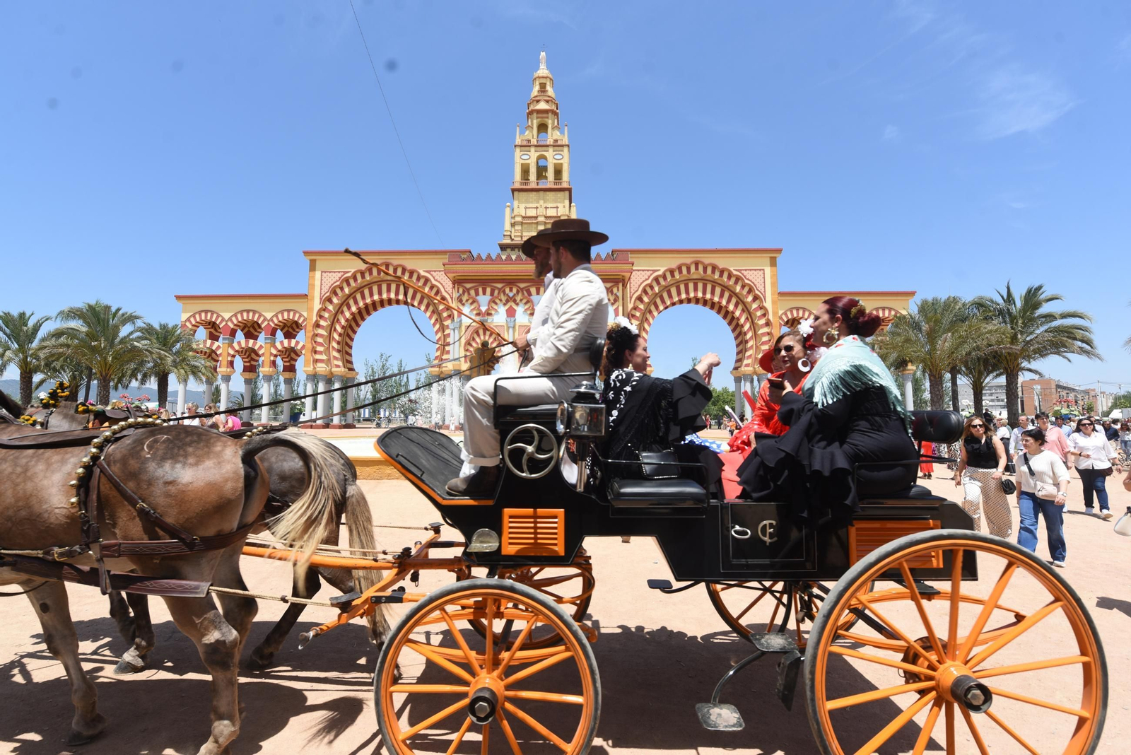 Las mejores imágenes del martes de la Feria de Córdoba