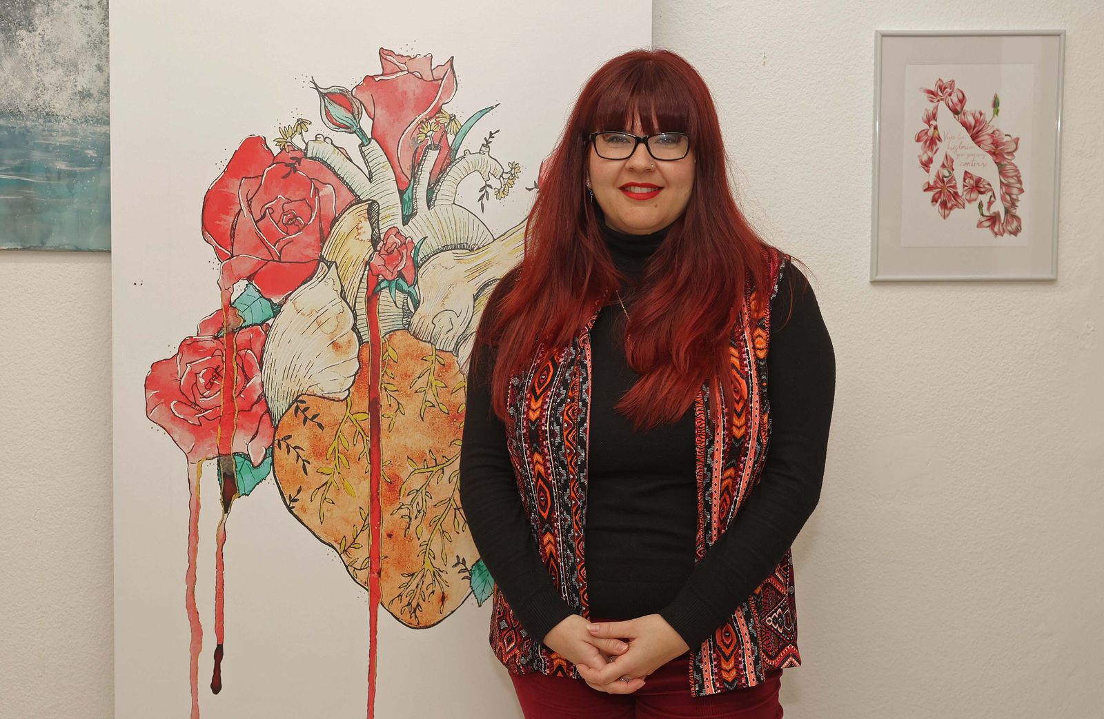 La exposición de Elena Novoa, en imágenes