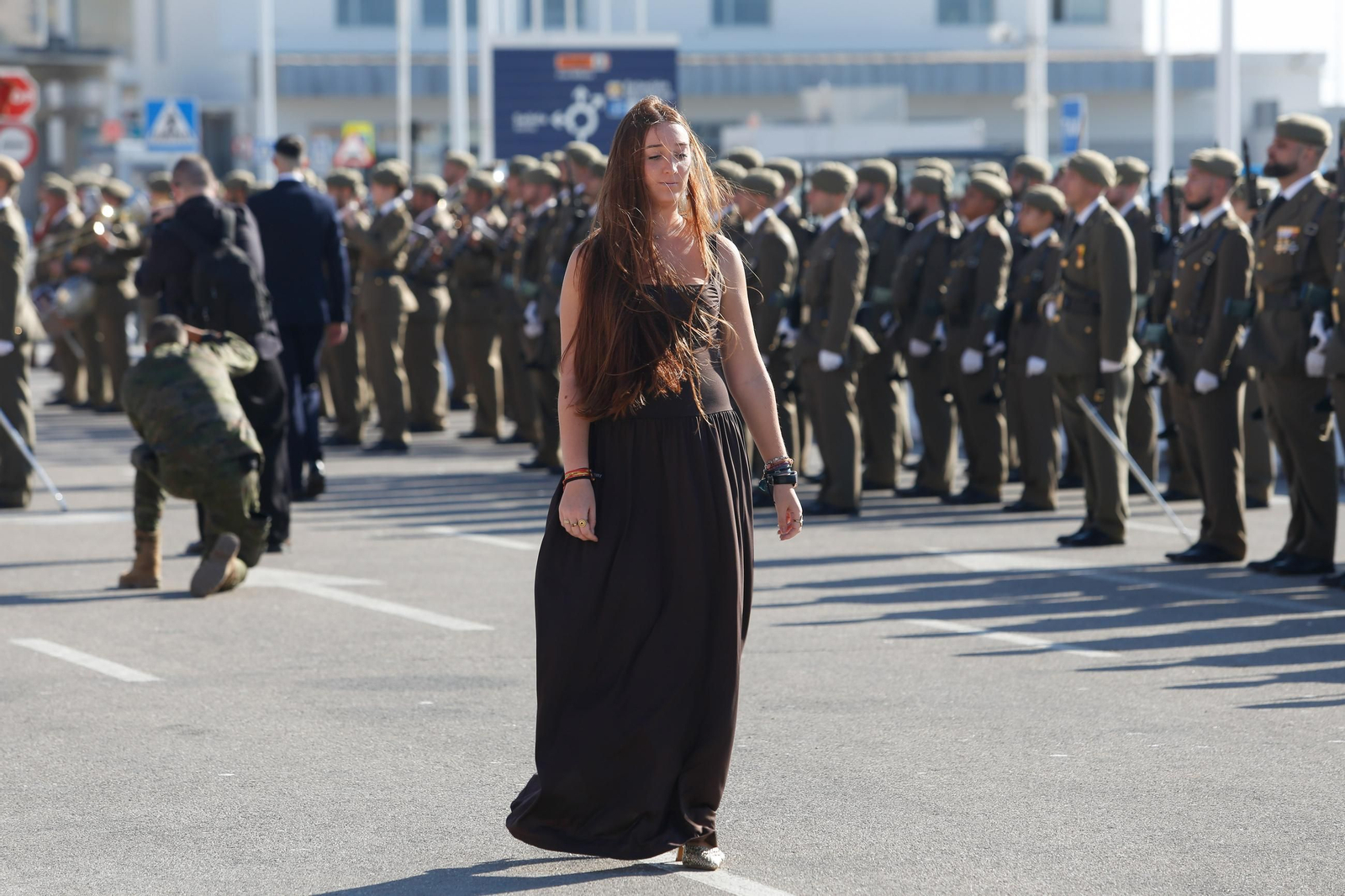 Las fotos de la jura de bandera civil en Tarifa