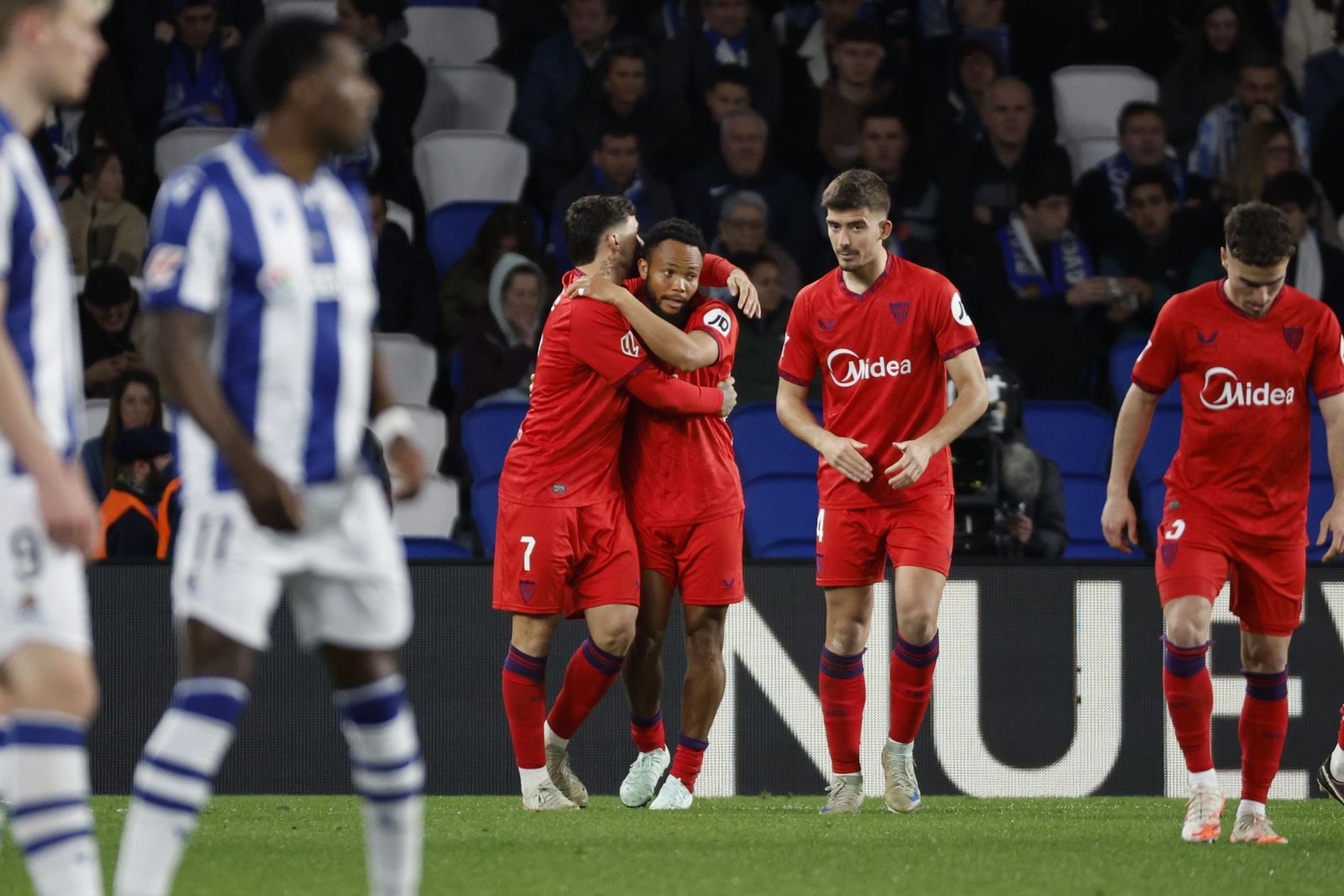 Las fotos del Real Sociedad - Sevilla