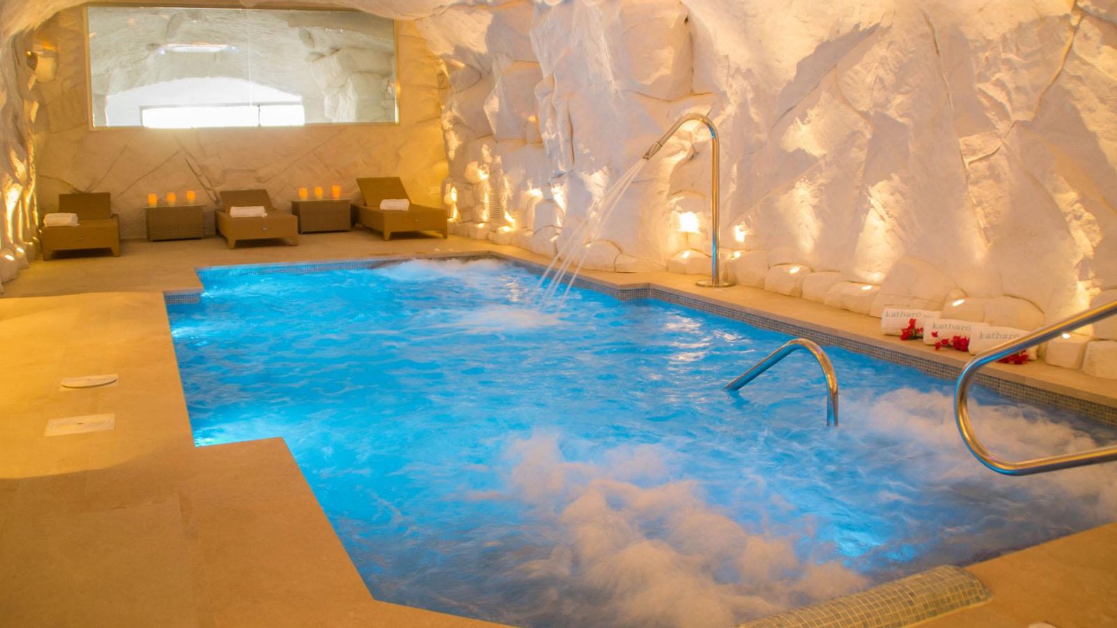 Así es el interior del Katharó Spa.