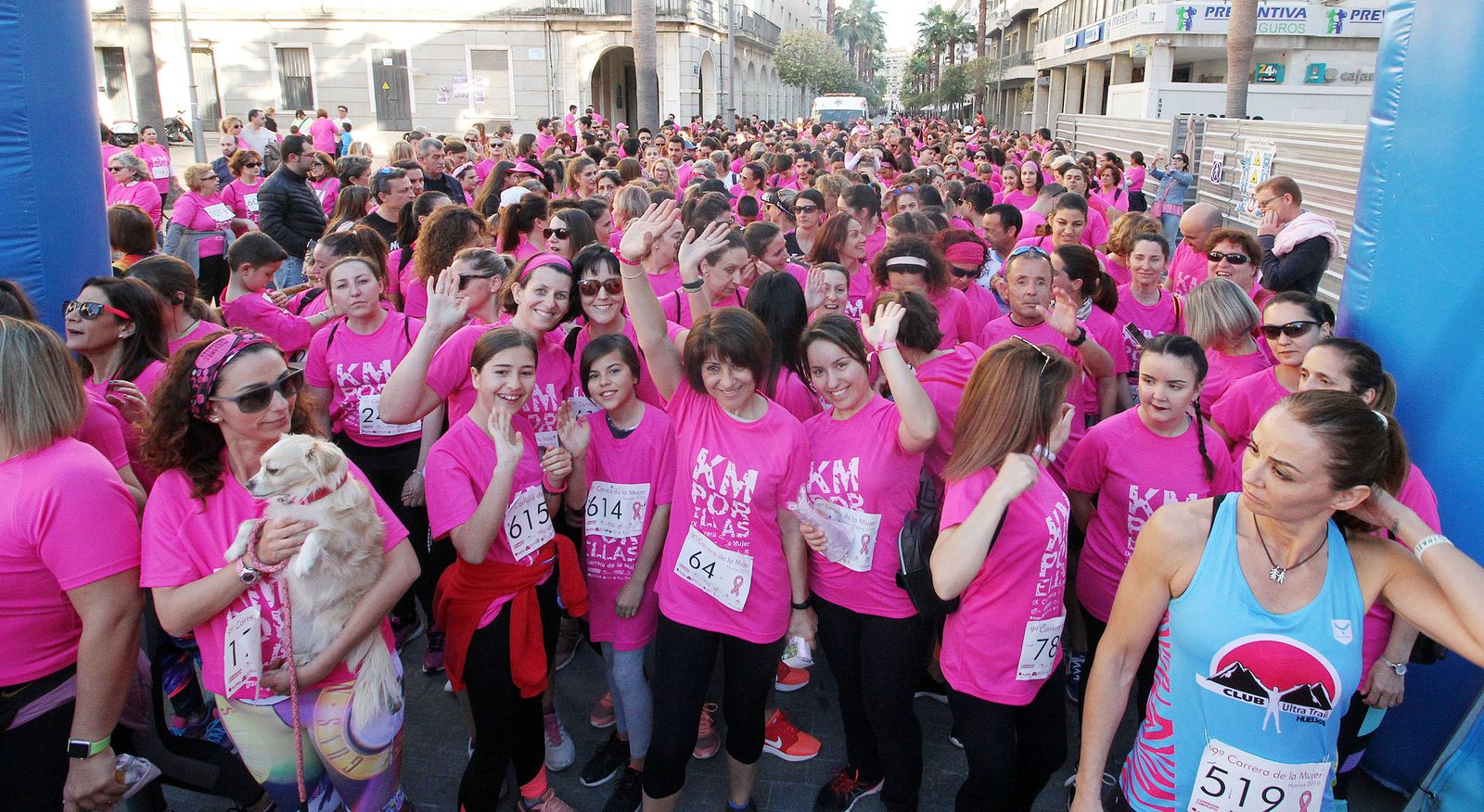 "Kms por Ellas", la carrera de La Mujer en imágenes