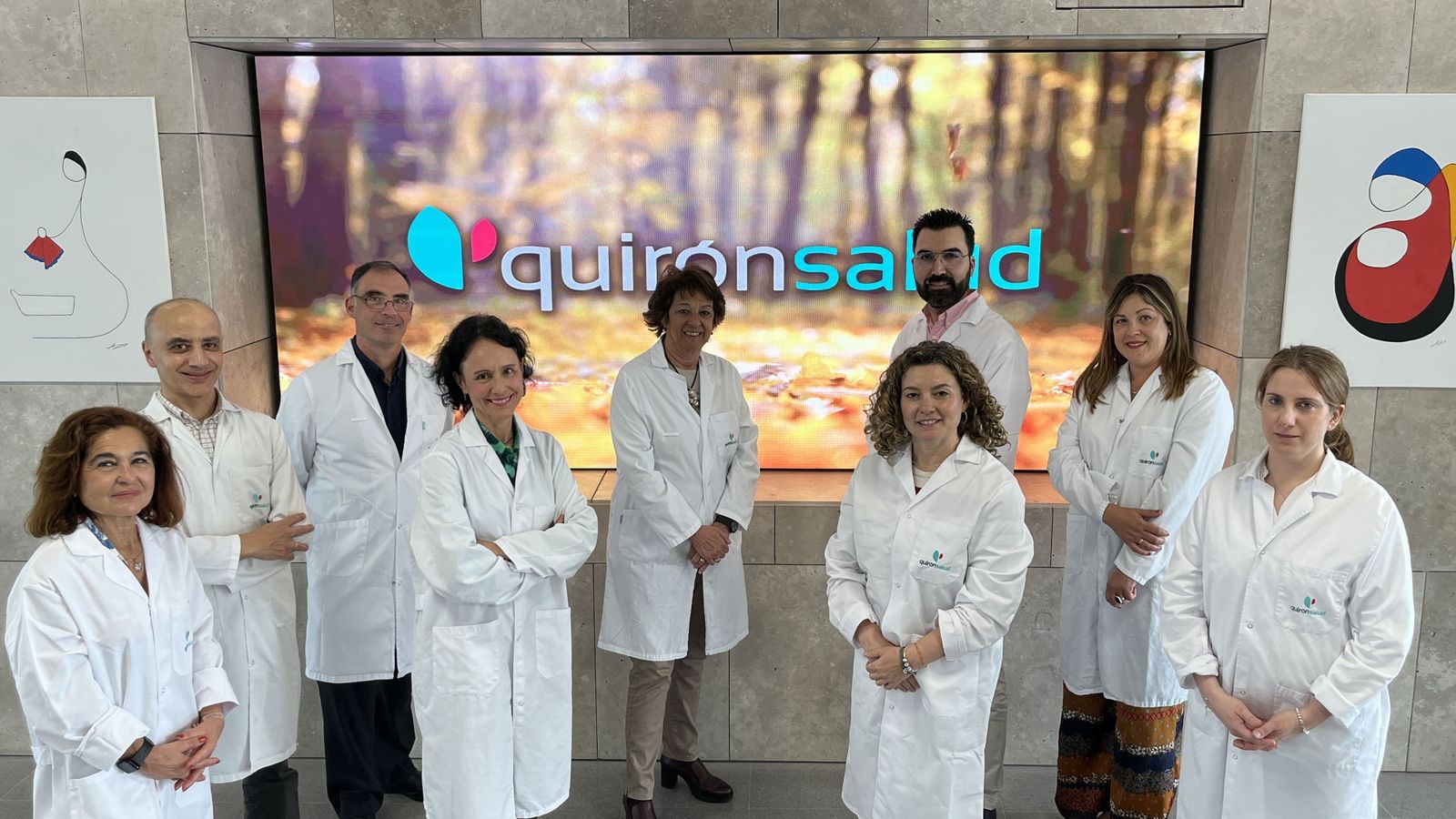El equipo de la Unidad de Neurología del Hospital Quirónsalud Sagrado Corazón.