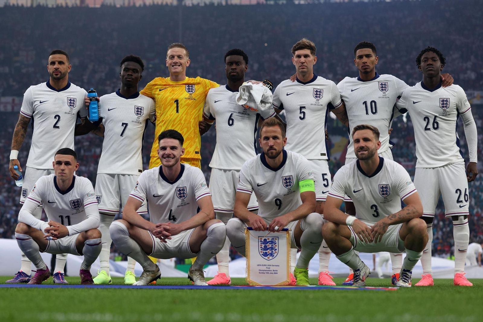 Las mejores fotos de la final España - Inglaterra