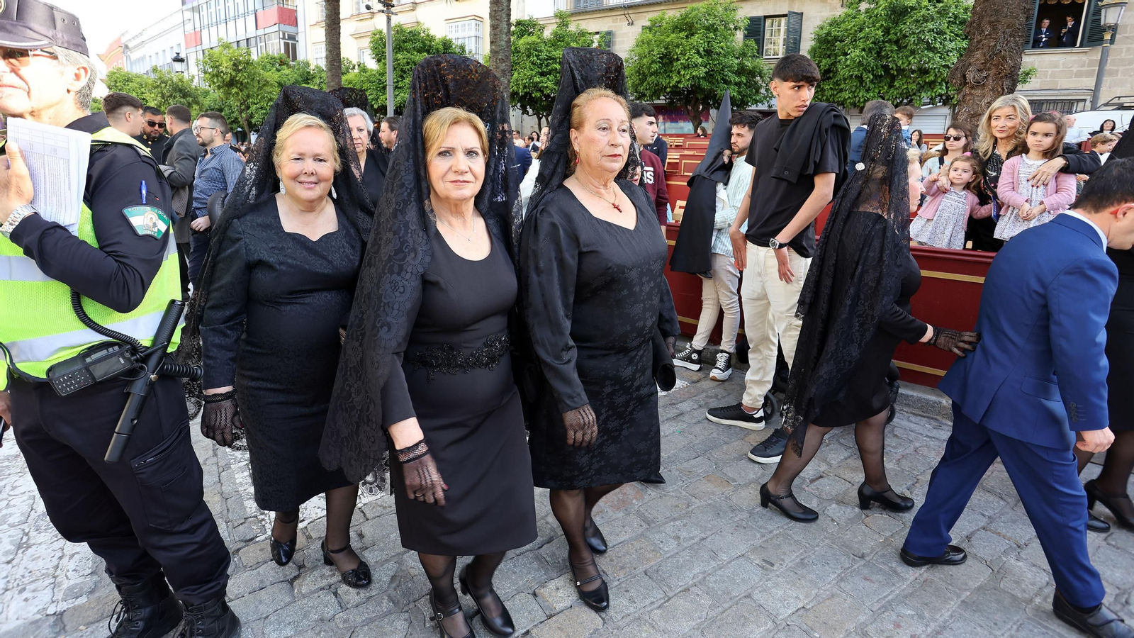 Imágenes de la Hermandad de la Oración en el Huerto del Jueves Santo de Jerez 2025