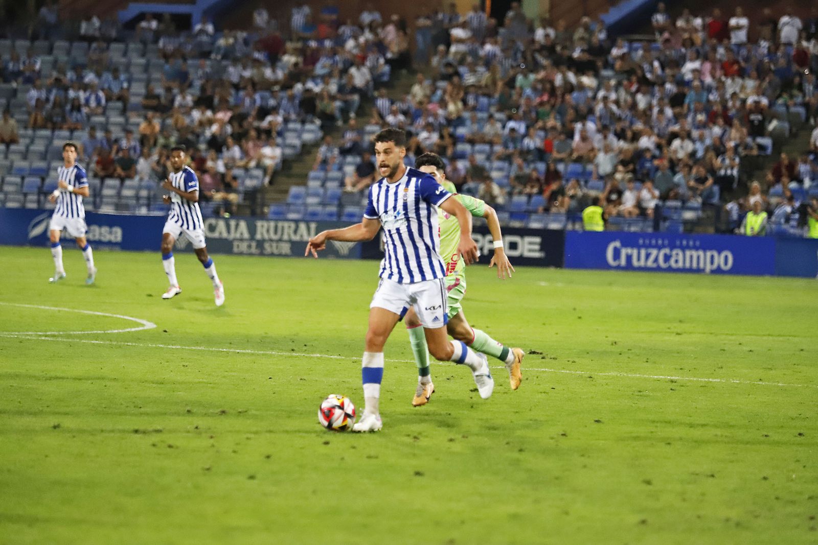 Imágenes del encuentro entre el Recreativo de Huelva y el Málaga