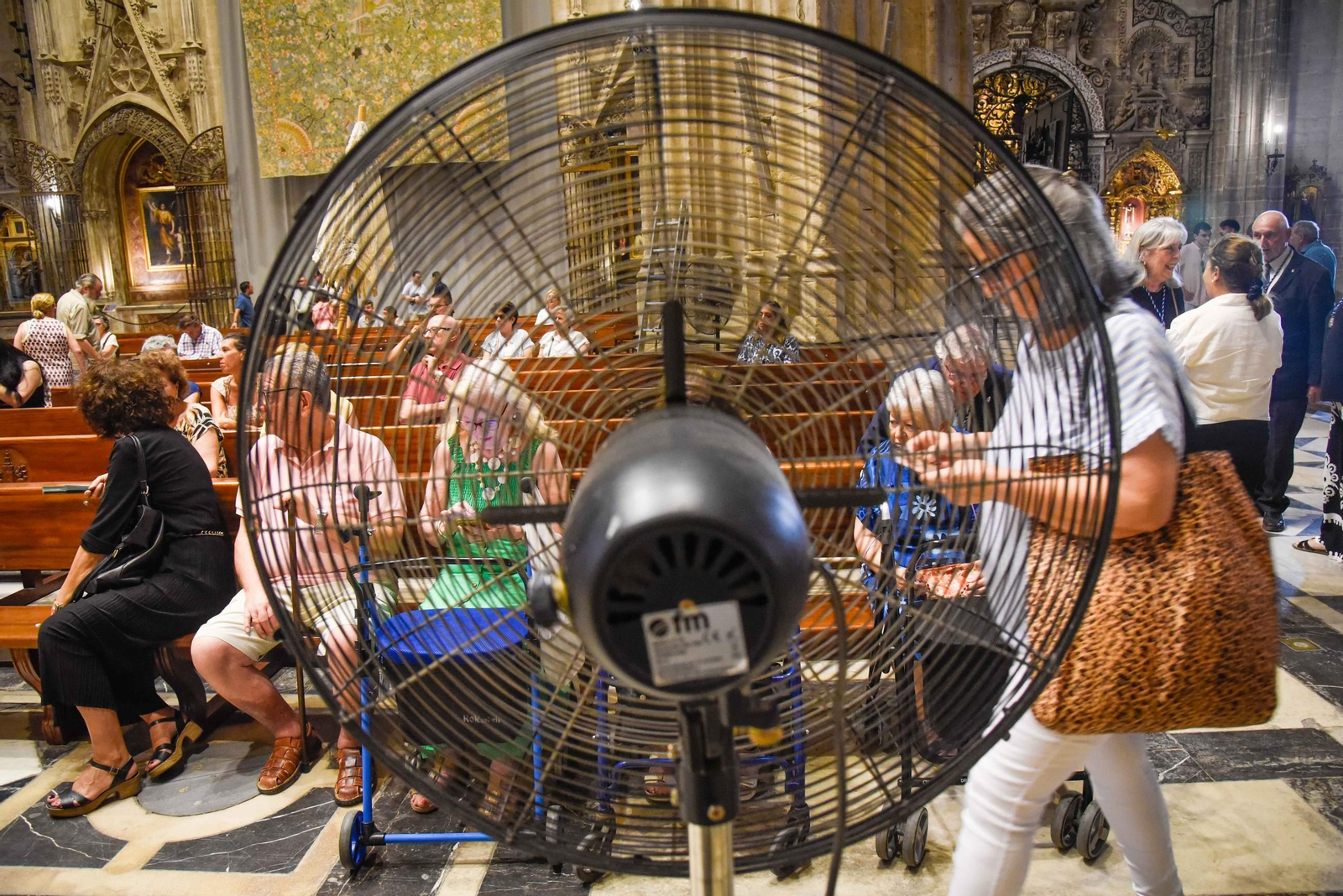 Fotografías de la segunda ola de calor en Sevilla