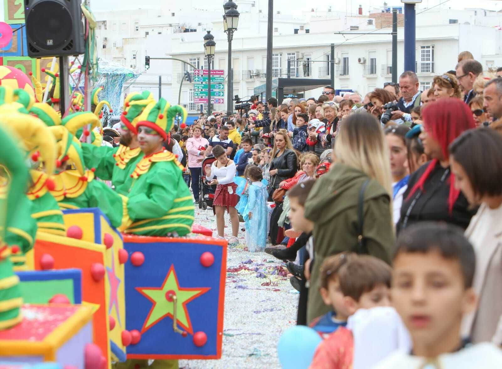 Imágenes de la Cabalgata del Humor en Chiclana