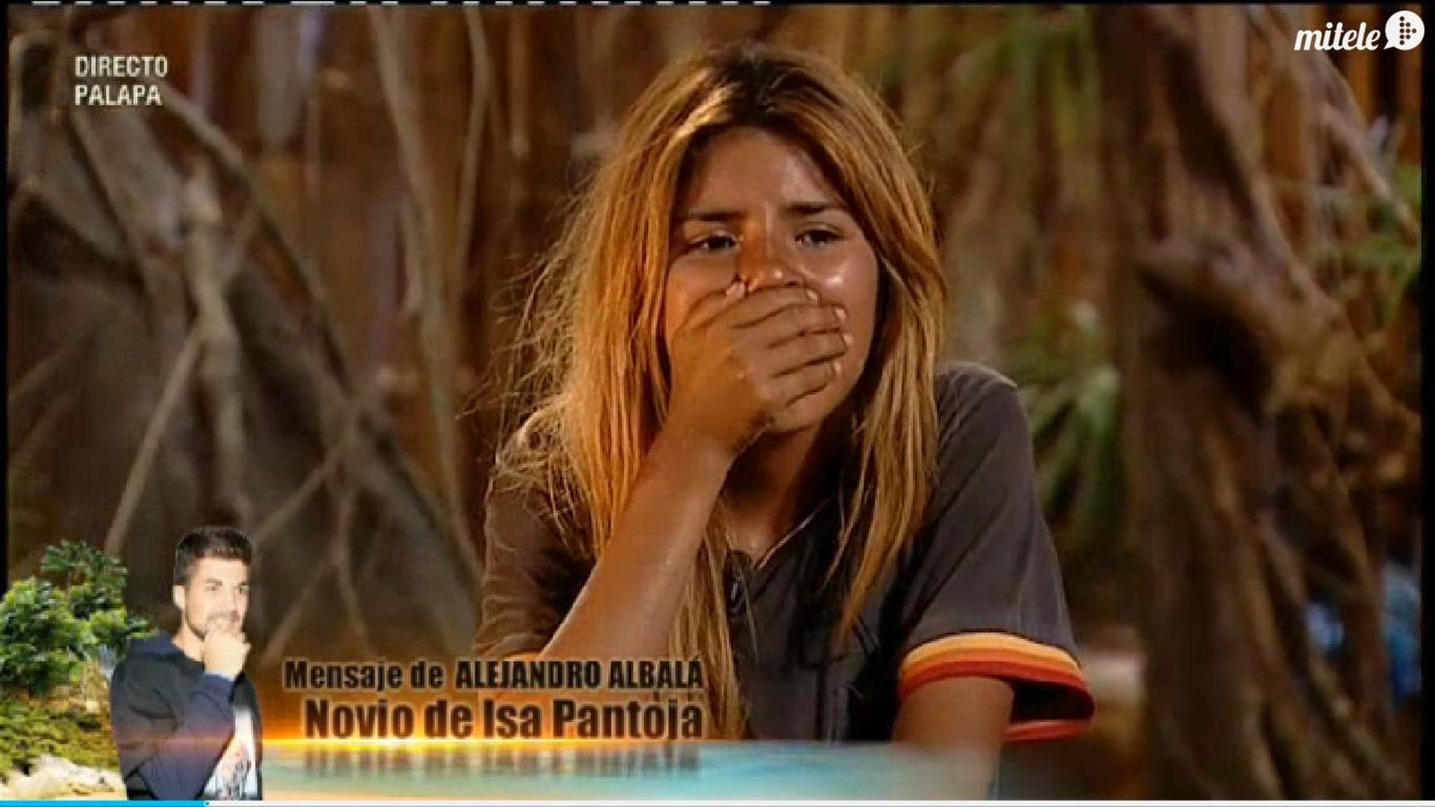 Isa Pantoja en su reciente participación en 'Supervivientes'