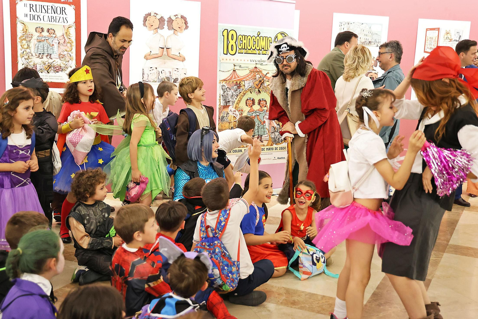 Imágenes de la inauguración del Salón Internacional Chocómic