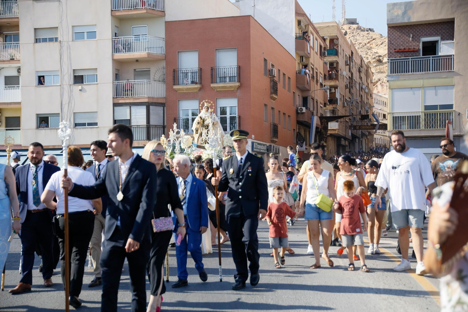 Procesión de Alabanza a la Santísima Virgen del Carmen de Almería