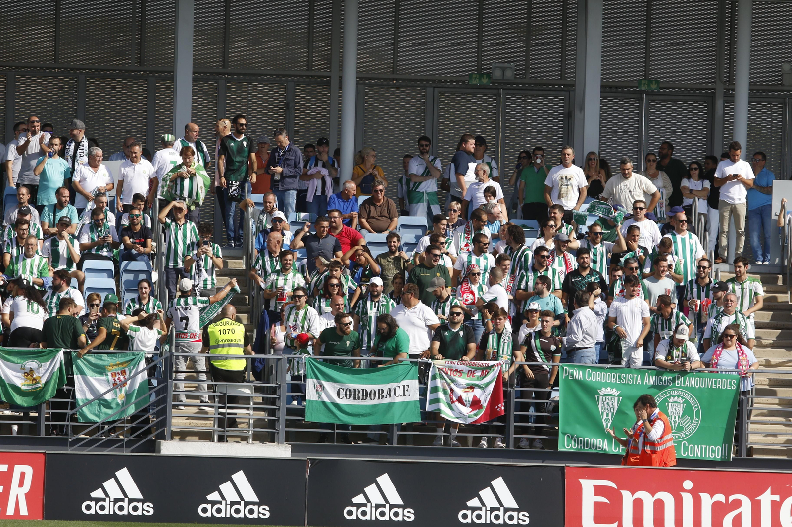 Las imágenes de la afición del Córdoba CF en el Alfredo Di Stéfano